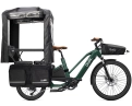 Vélo électrique cargo Unisexe EQUO 4.2 540 Wh FAMILY EXTRA PACK Vert Emeraude - Image 1/1