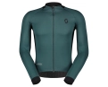 Veste coupe-vent Homme RC PRO WARM GORE-TEX WINDSTOPPER Noir/Vert Aruba - Image 1/2