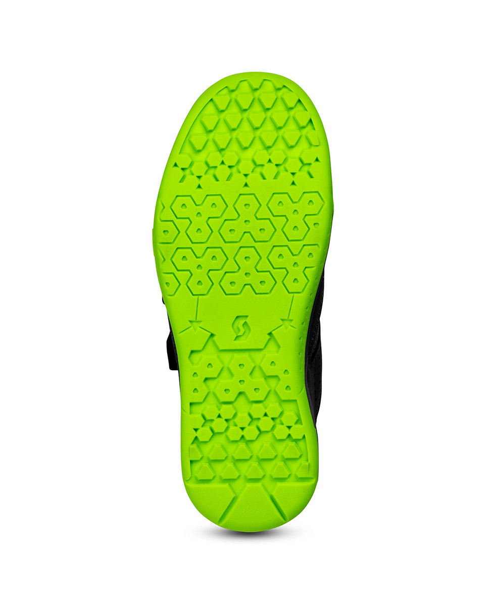 Chaussures VTT/loisir Enfant MTB AR KIDS STRAP Gris/Jaune