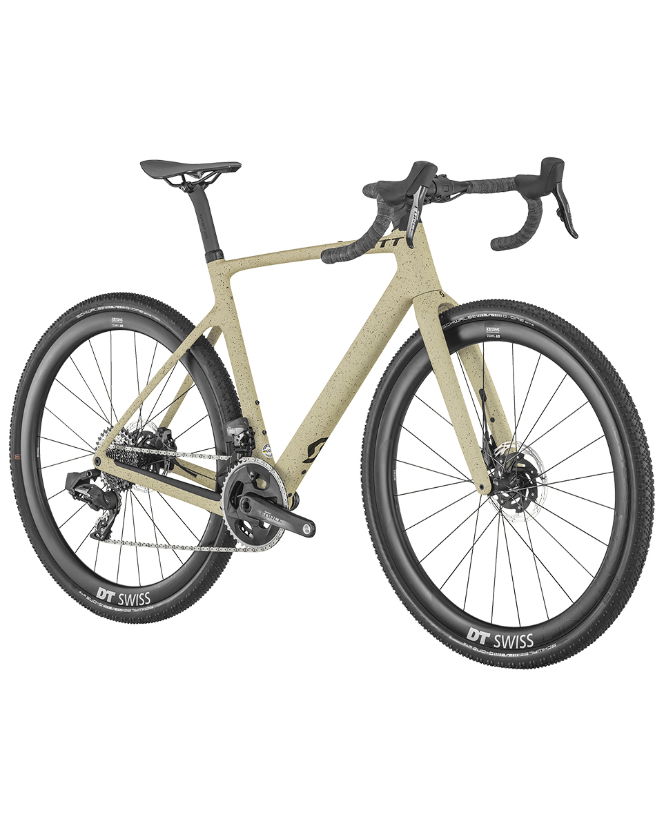 Vélo gravel Unisexe ADDICT GRAVEL 10 Beige