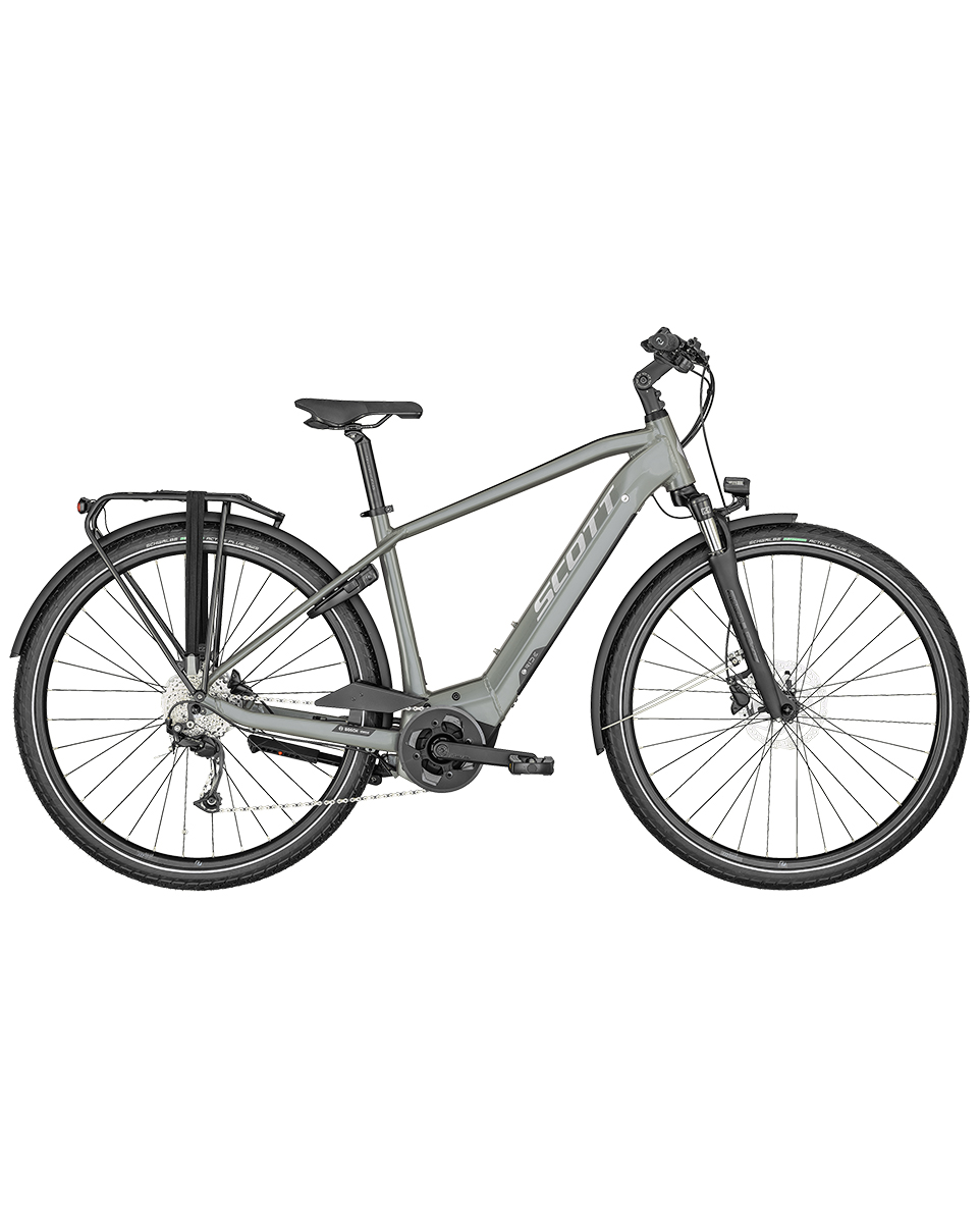 Vélo électrique urbain Homme SUB ACTIVE ERIDE 10 MEN Gris